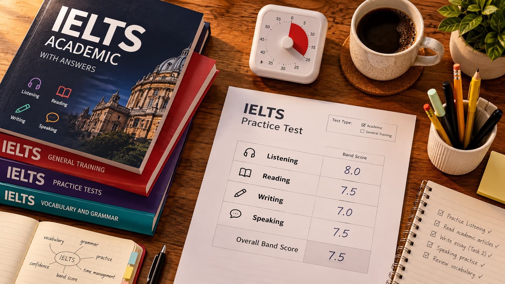 IELTS — International English Language Testing System