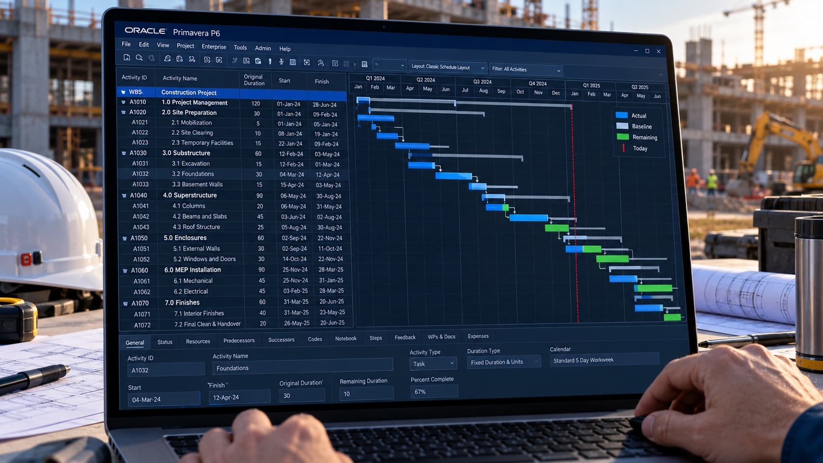Primavera P6 — Master Project Planning & Scheduling Like a Pro