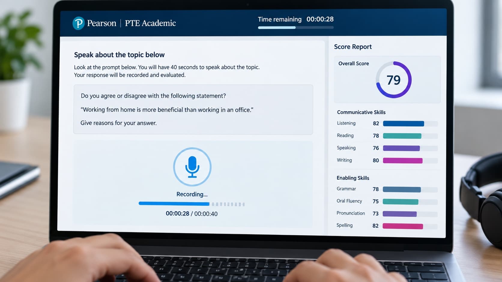 PTE Academic — Pearson Test of English