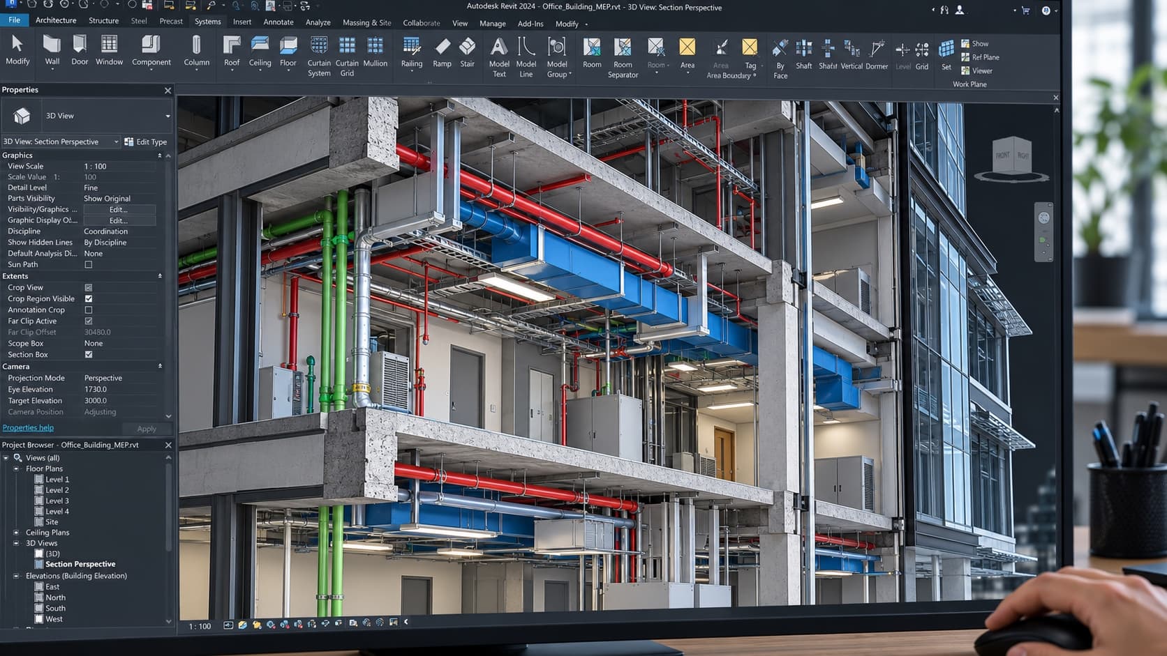 Revit MEP — Mechanical, Electrical & Plumbing BIM