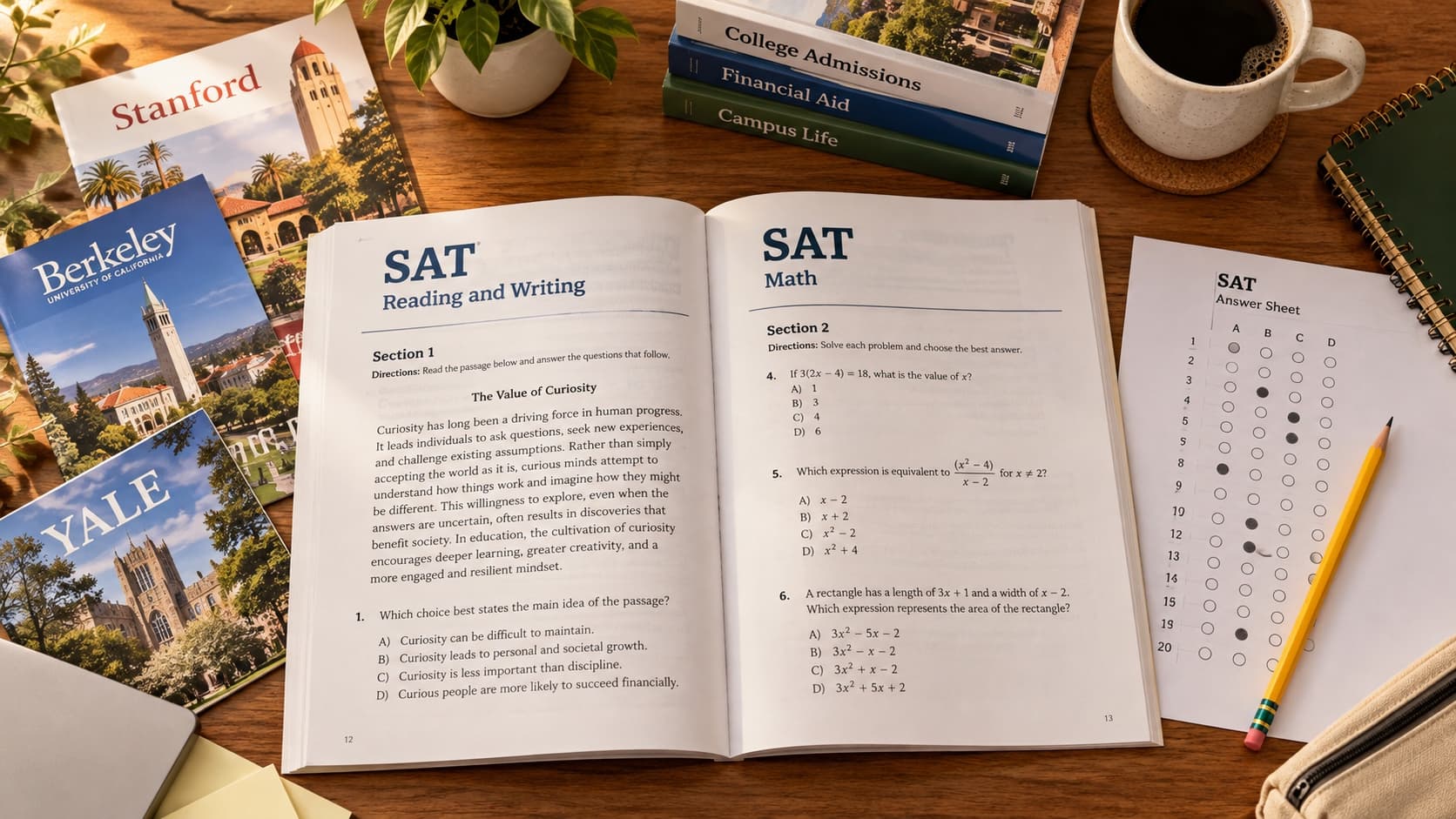 SAT Preparation — Score Higher, Study Smarter